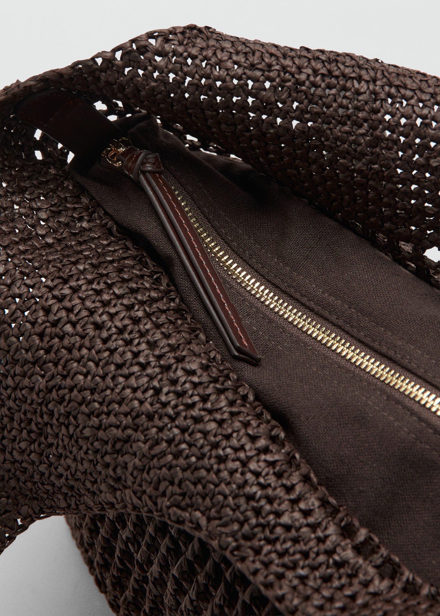 Natural fibre tote bag