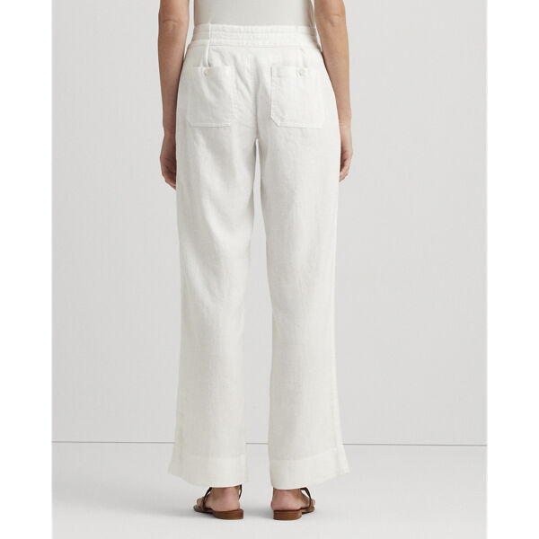 Linen Wide-Leg Pant