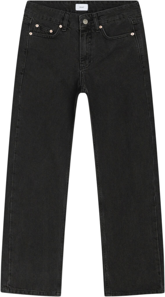 Nadia Midrise Straight Black