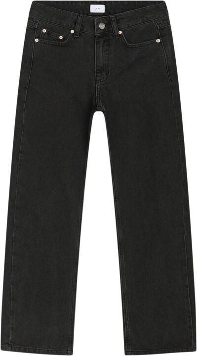 Nadia Midrise Straight Black