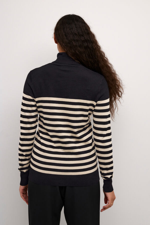KAlizza Striped Roll Neck