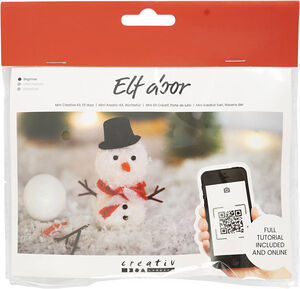 Mini DIY Kit Nissens Dør, Snemand