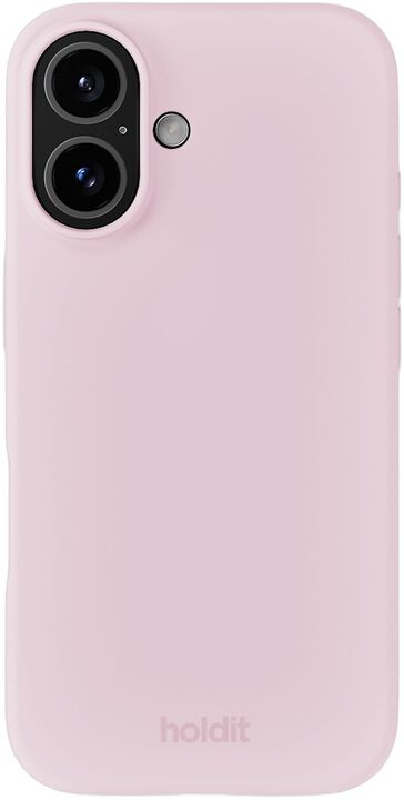 Silicone Case iPhone 16 Pale Pink