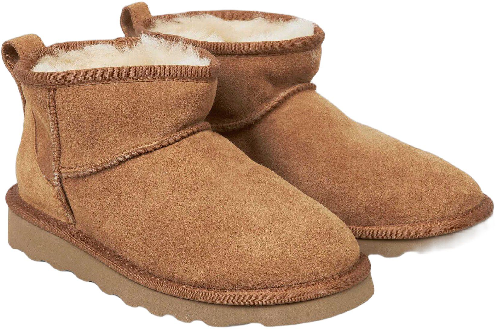 RHSydney Shearling short boots almond