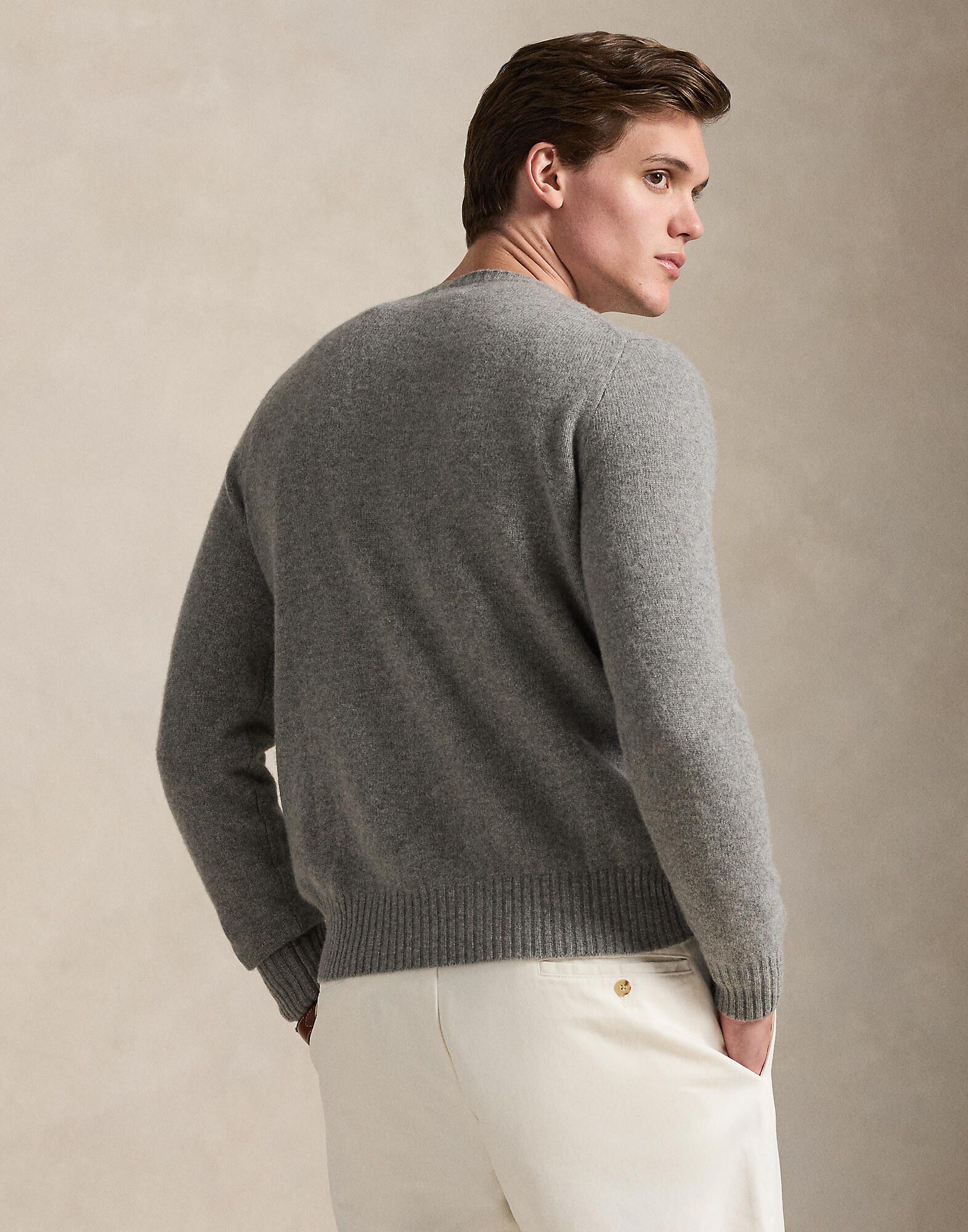 Wool-Cashmere Crewneck Sweater