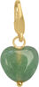 Soft Heart Charm Green
