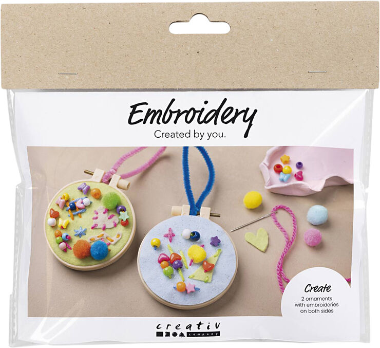 Mini DIY Kit Broderi, Fantasi