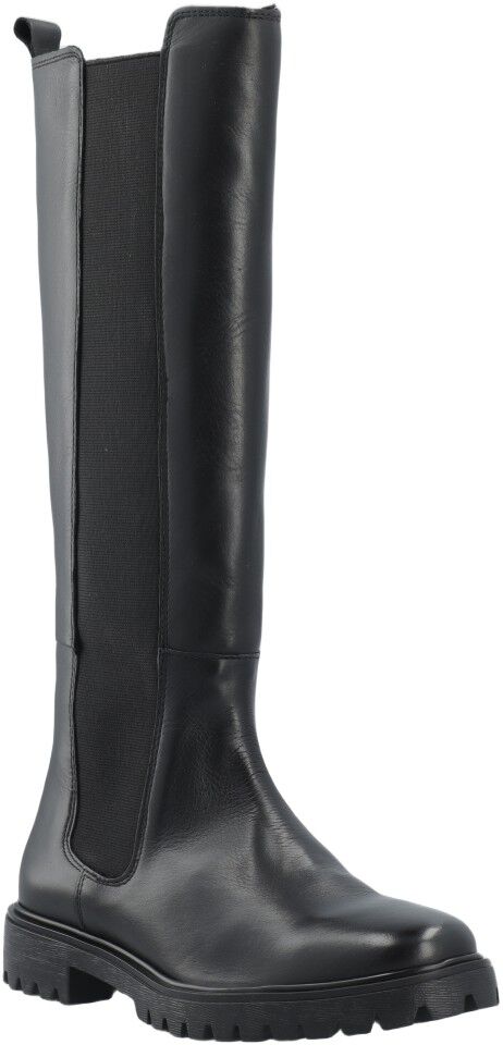 BIAGINA Knee High Chelsea Boot Smooth Leather