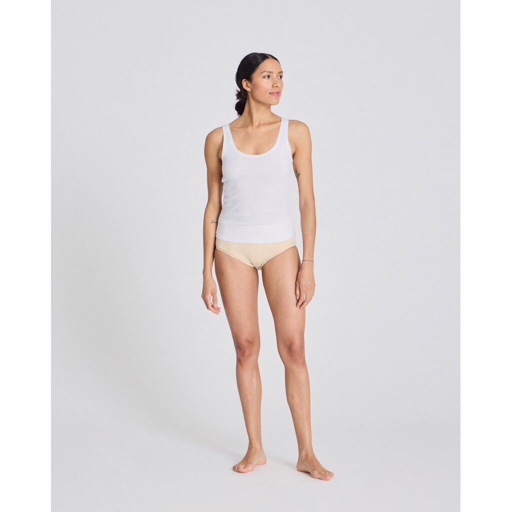 Beate Cotton Top 3x2 Rib Knit GOTS