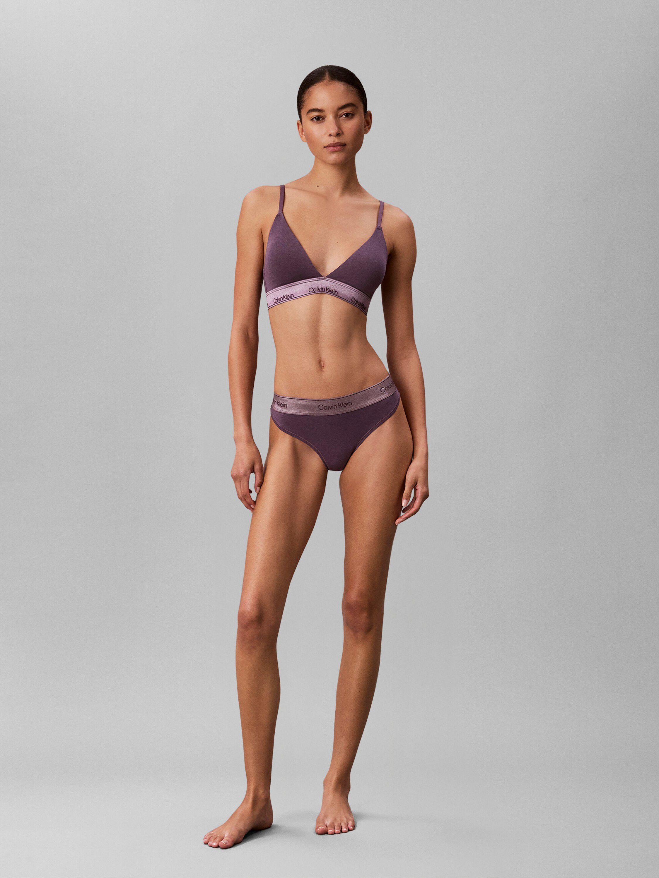 Metallic Thong - Icon Cotton Modal