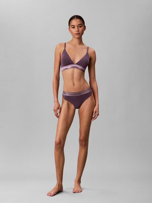 Metallic Thong - Icon Cotton Modal