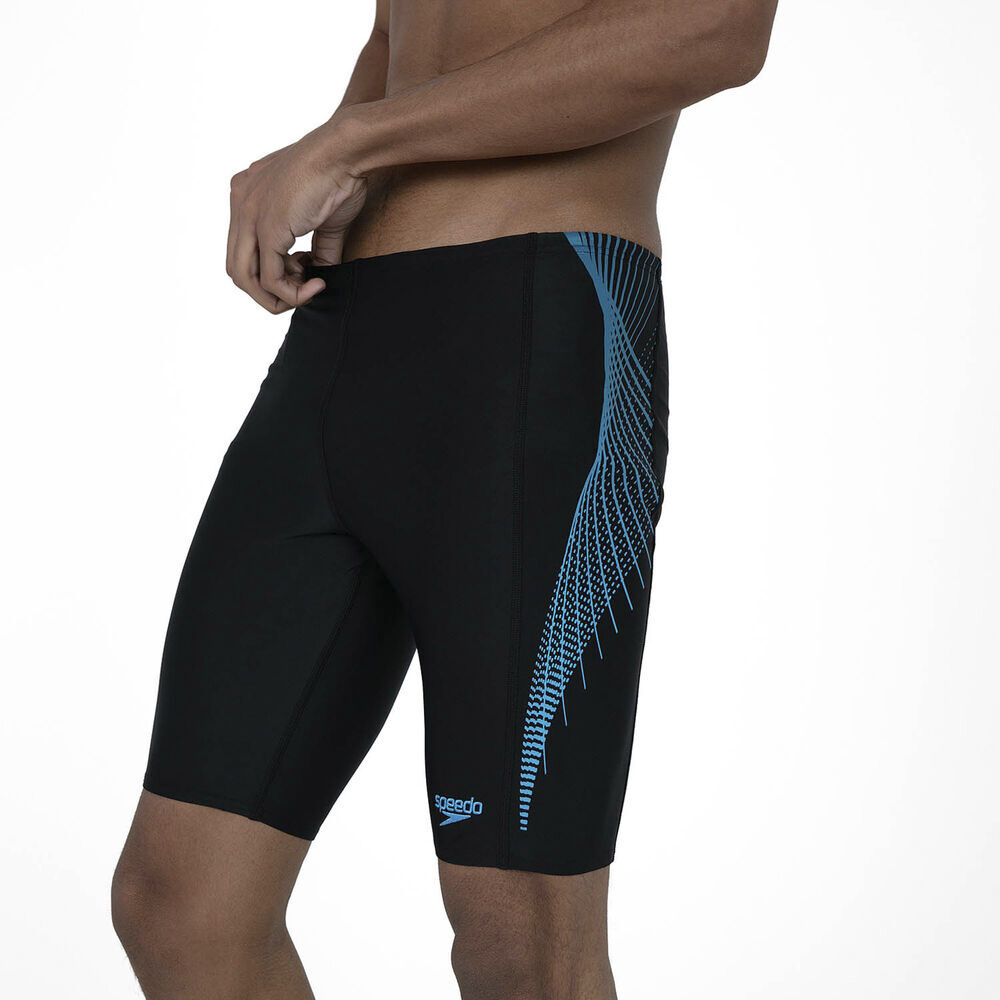 Hexagonal Tech Panel Badebukser