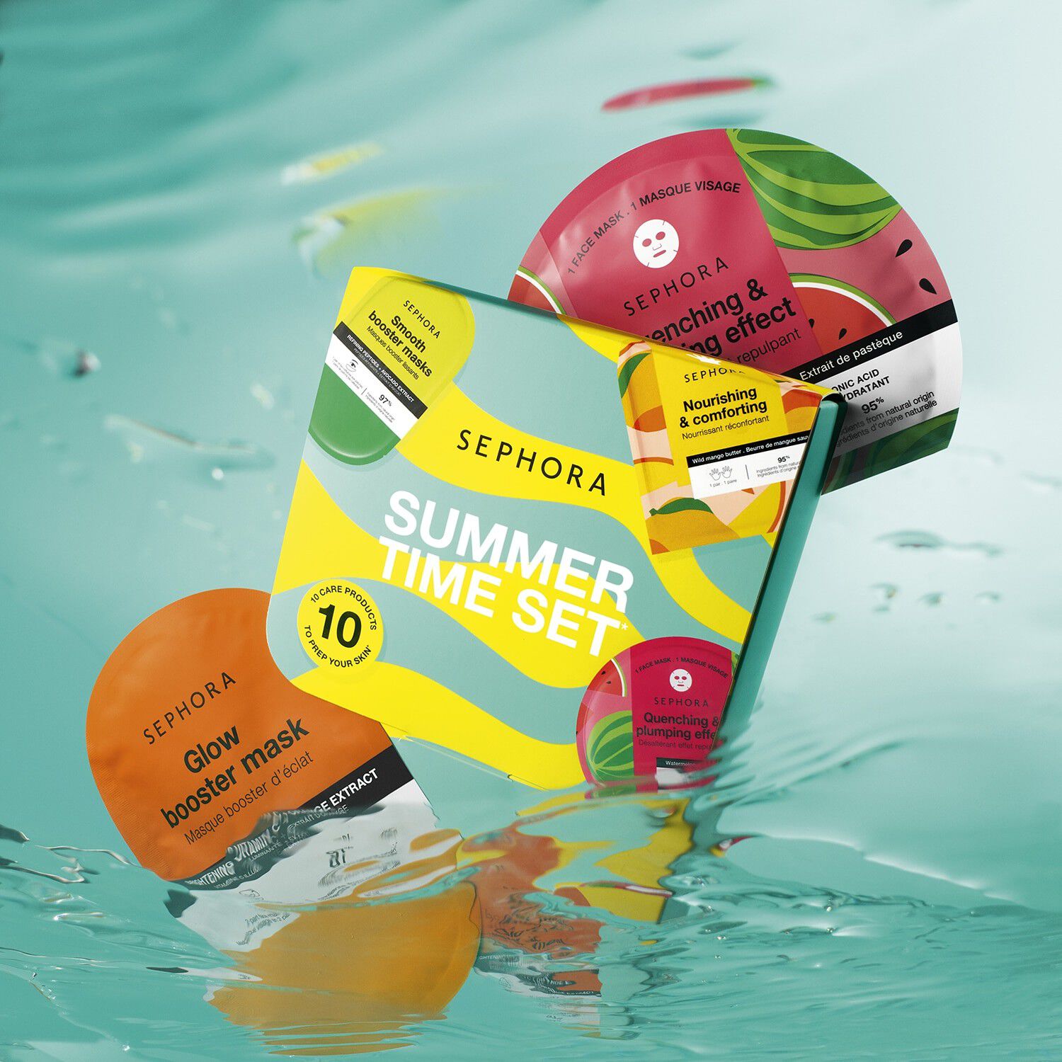 Colorful Summer Time Set - S&aelig;t til sommerforberedelse