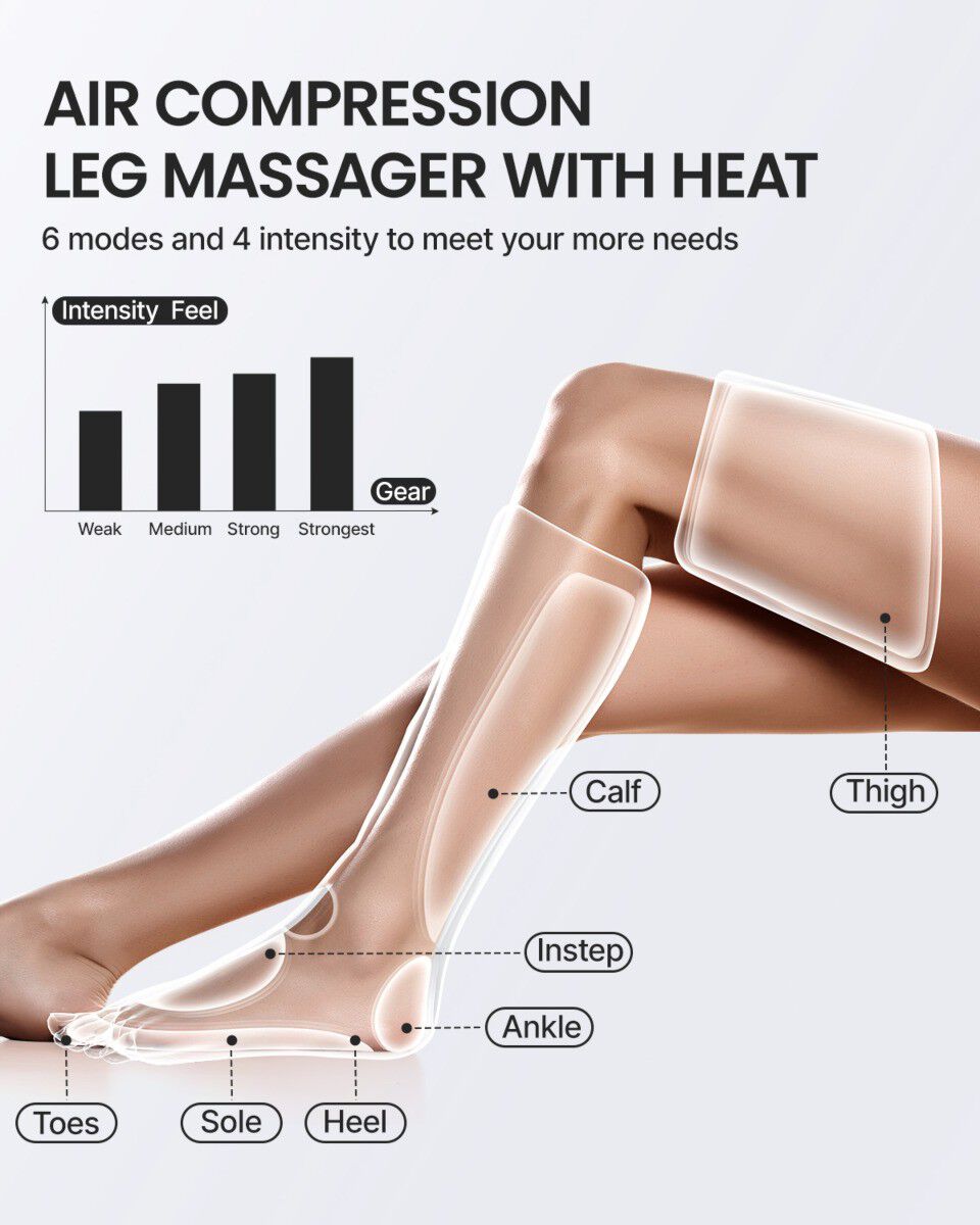 Aeria Ultimate Thermal 2 - Full-Leg Air Recovery with Heat