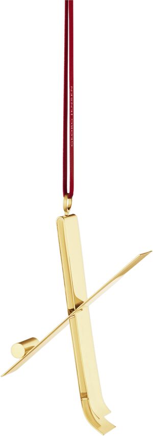 2026 Juleornament bogstavoph&aelig;ng 18kt guld