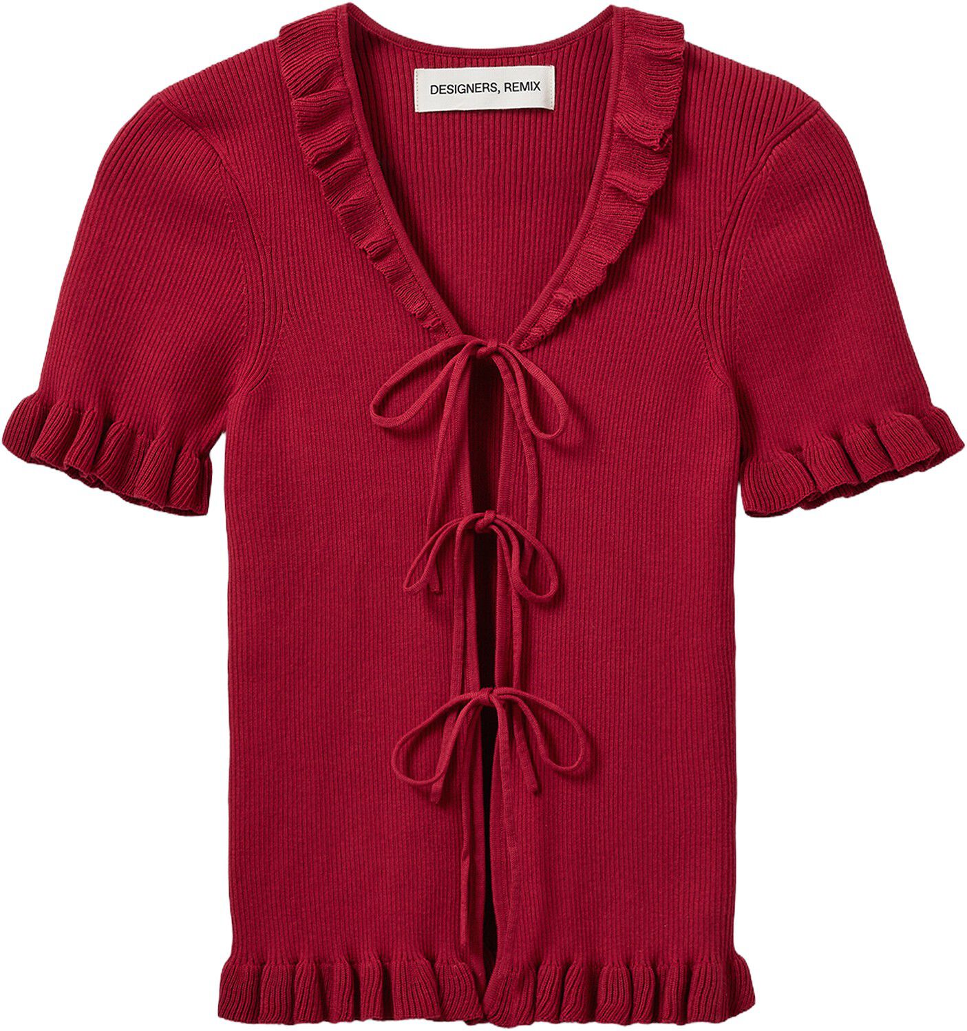 Taliana Rib Flare Tee