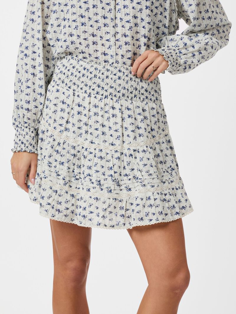 Alett Dot Flower Skirt
