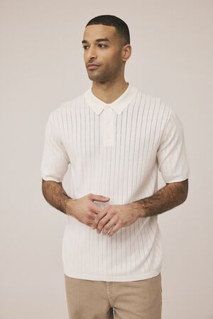 Fabro 1 knit polo - EcoVero