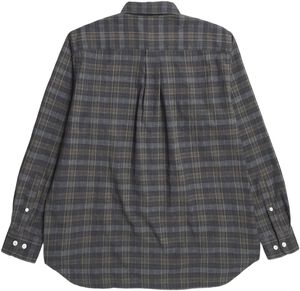 Mo Oversized Wool Check Shirt