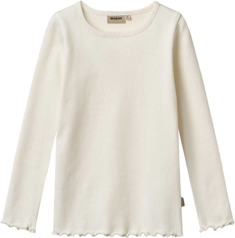 Lang&aelig;rmet Rib T-shirt Ida