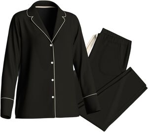 Pyjama set with elastic waistband