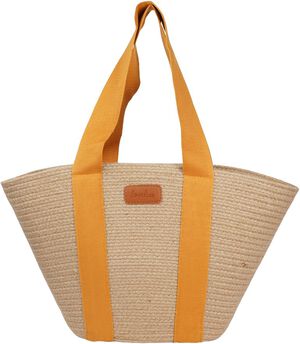 PEPPINO - JUTE BAG WITH COTTON HANDLES 45 X 40 CM