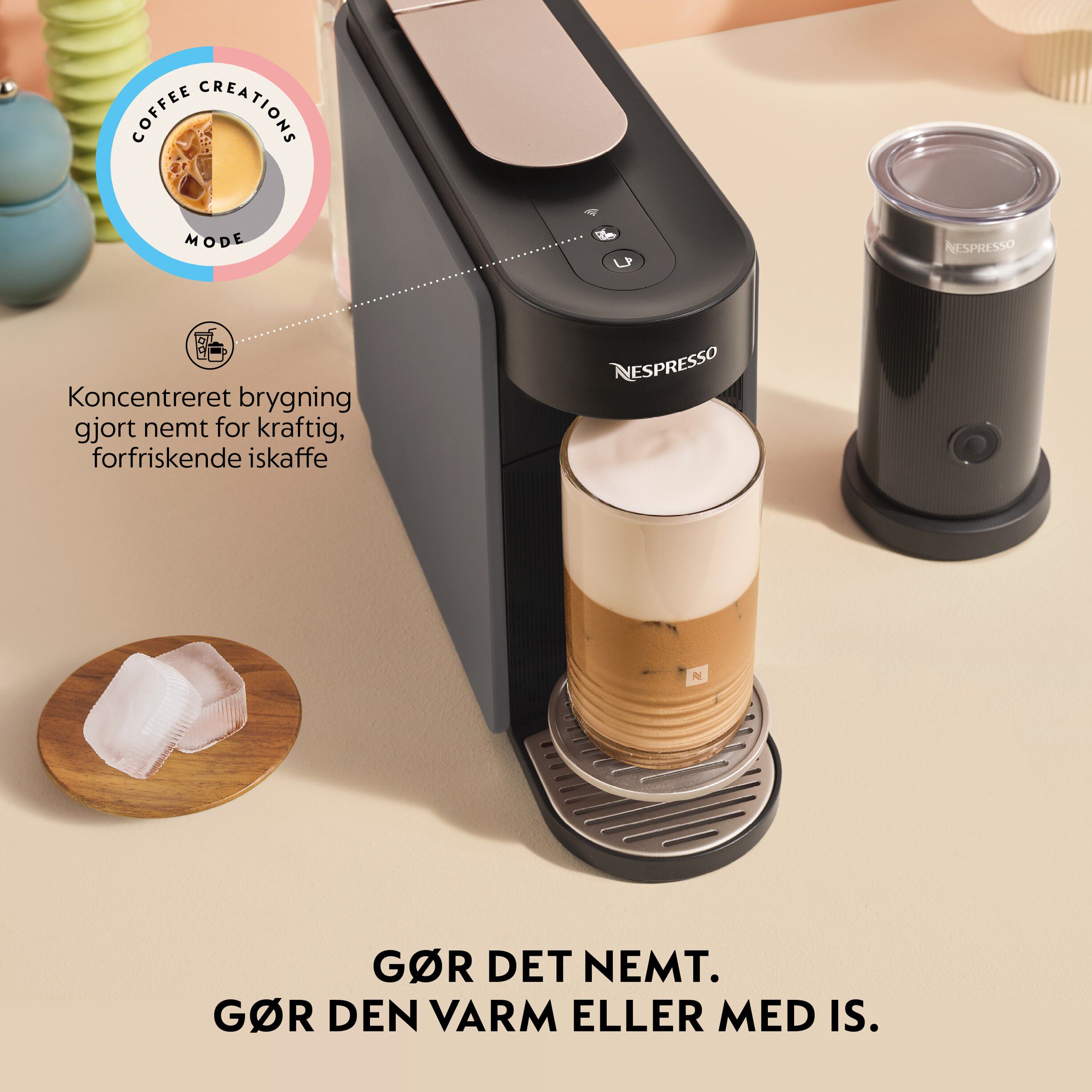 Nespresso Vertuo UP bundle (Gr&aring;)