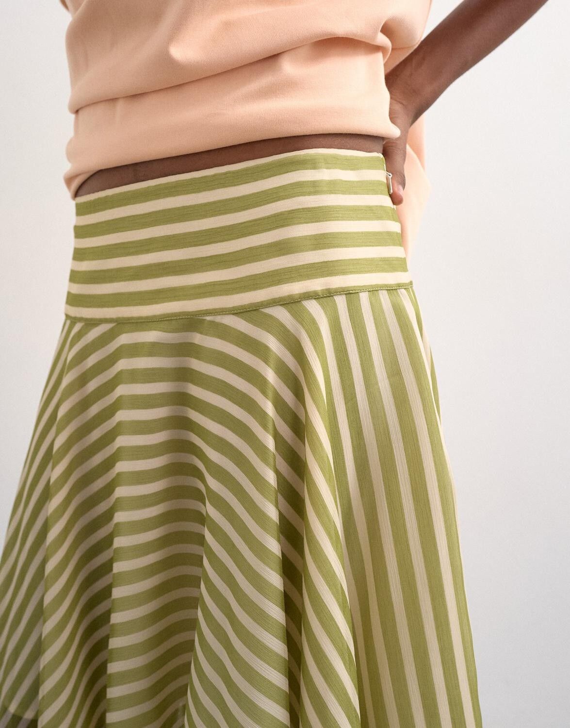 TSNATA HANKY HEM MINI SKIRT WVN