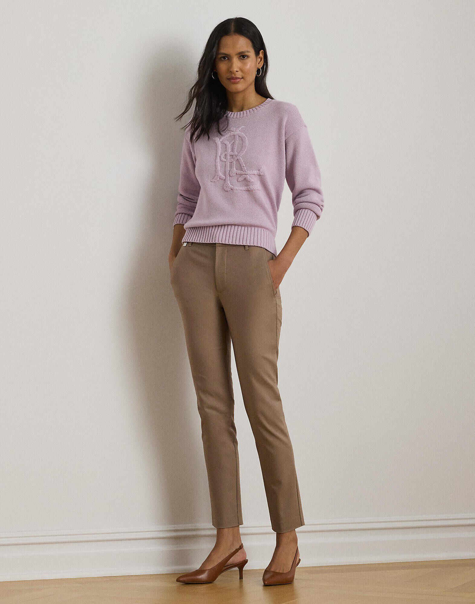 Double-Faced Stretch Cotton Pant