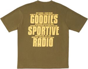 SPORTIVE RADIO KHAKI TEE