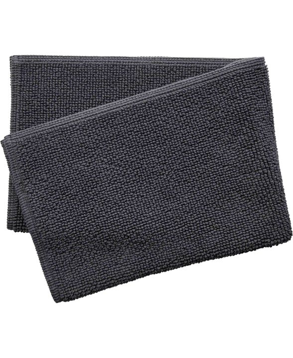 Bathmat stonewashed 60x90 concrete GOTS