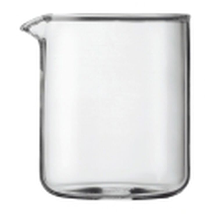 Reserveglas til stempelkande, 4 kopper, 0.5 l.