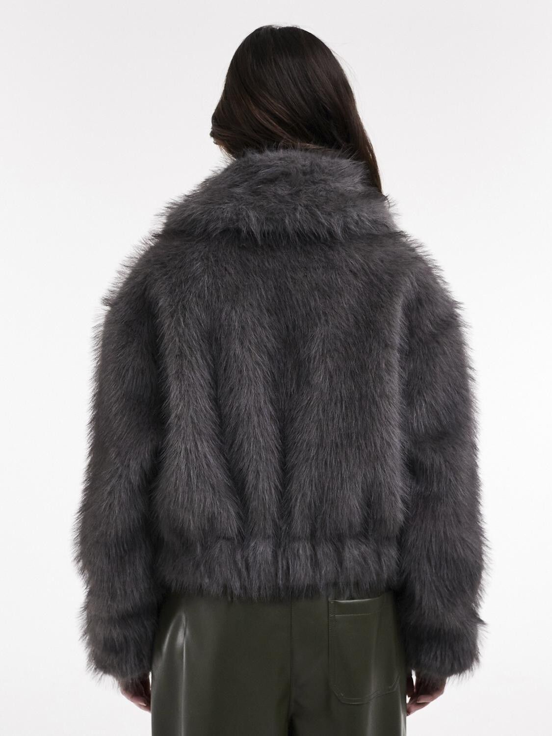 TSJULIANA PU BOMBER JACKET