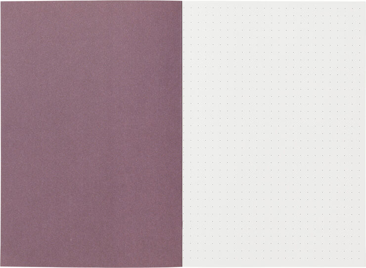 Medium notesbog, Blå striber