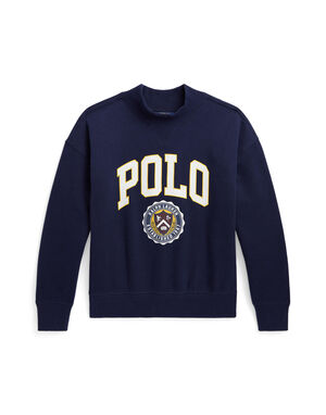 LOGO FLEECE MOCKNECK SWEATSHIRT KIDS