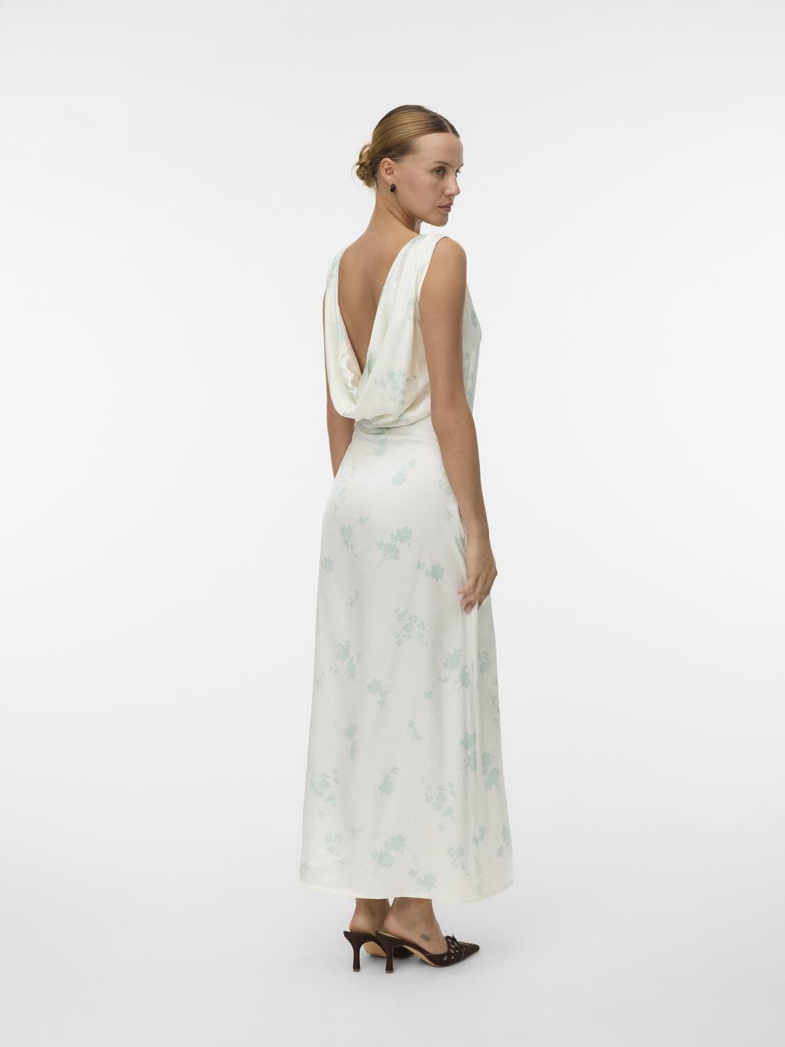 AWBILLIE SL BOATNECK ANKLE DRESS