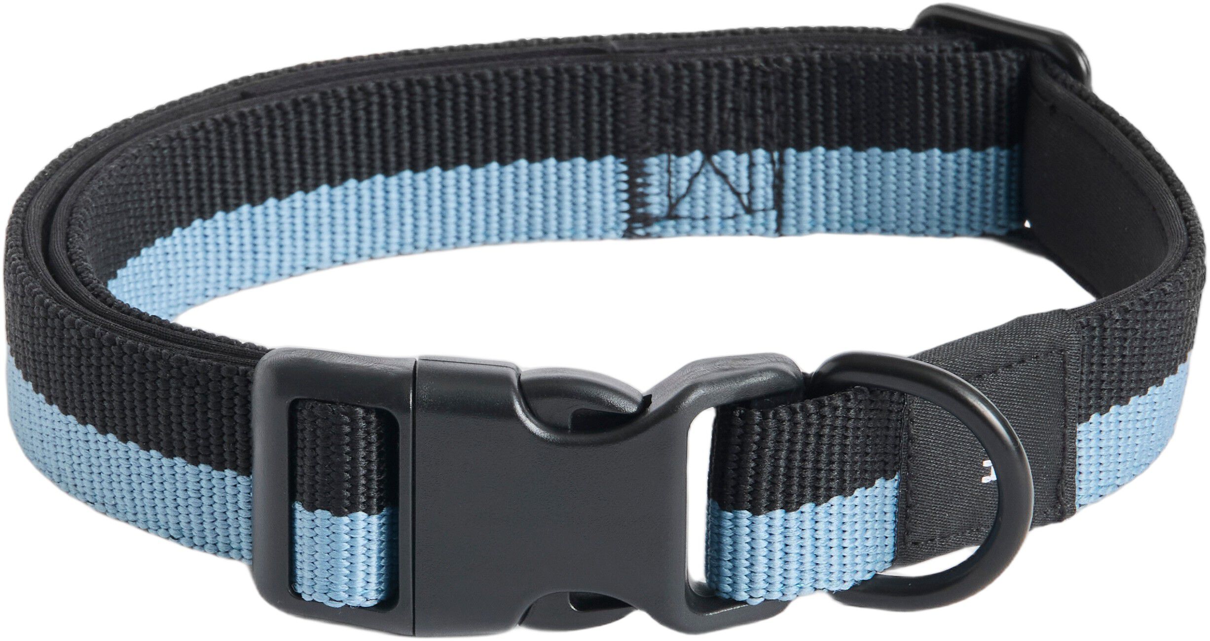 HAY Dogs Collar Flat-M/L-Blue, blac