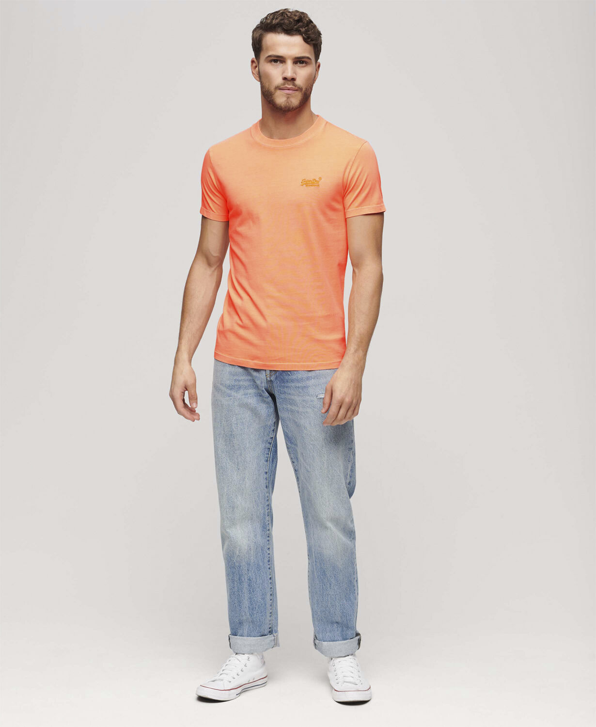 ESSENTIAL LOGO EMB NEON TEE