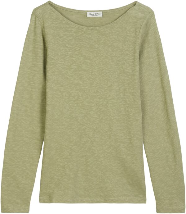 T-shirt, long sleeve, boat neck