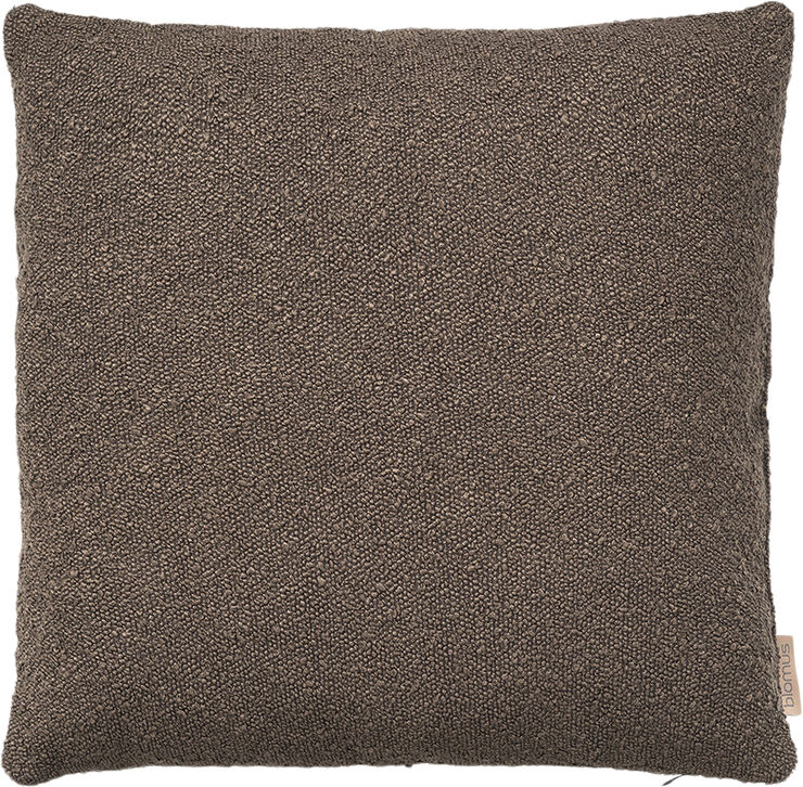 Cushion cover -BOUCLE- Colour Espresso 50 x 50 cm