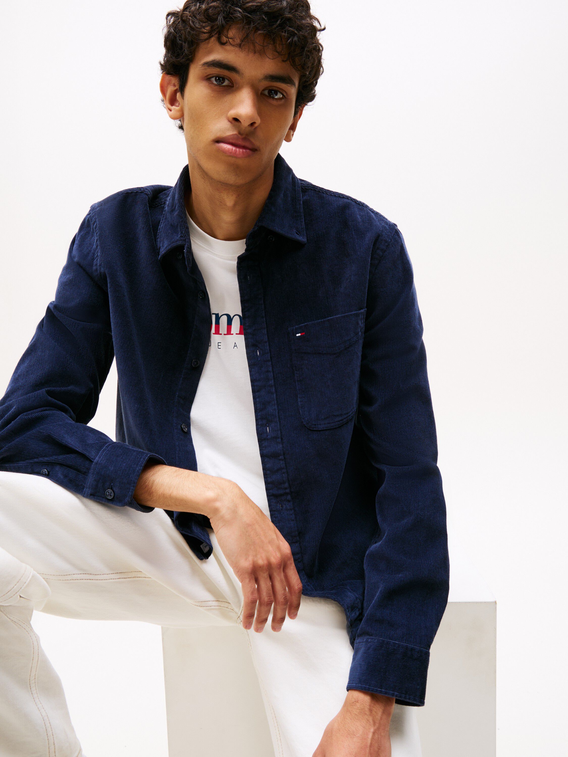 TJM REG BABY CORD SHIRT EXT