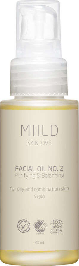 Facial Oil no. 2, Purifying & Balancing 30 ml