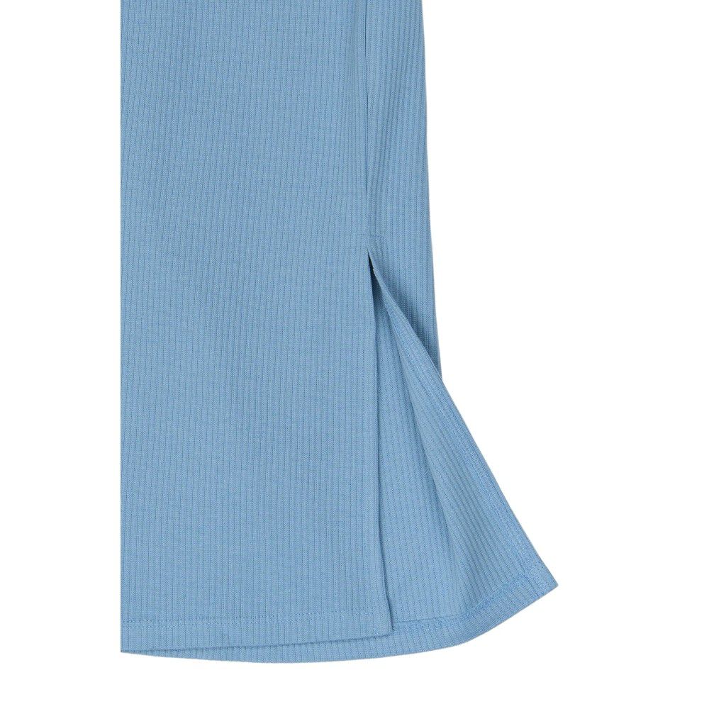 TNTove Long Rib Skirt