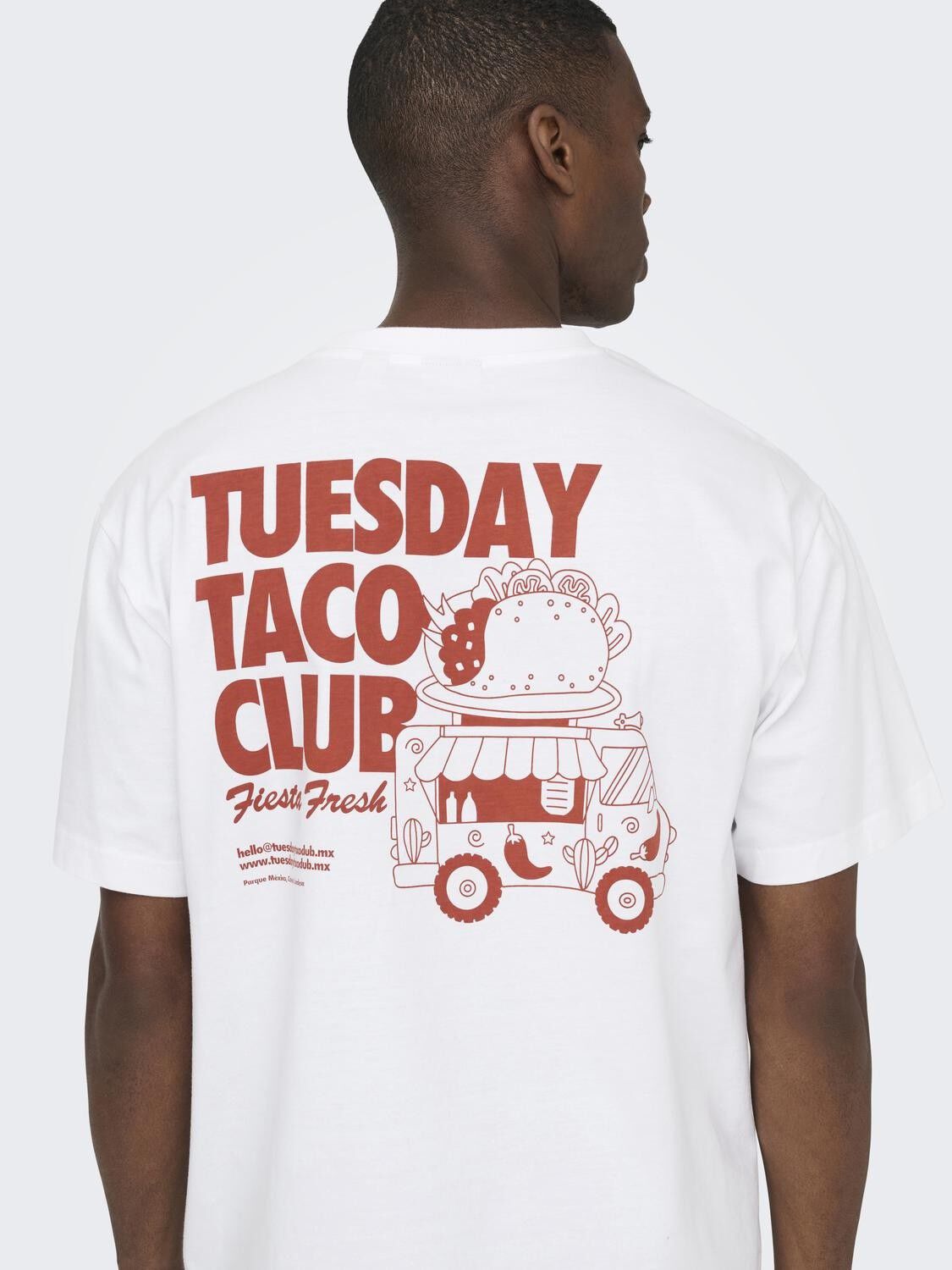 ONSFRED LIFE FOODIE RLX SS TEE