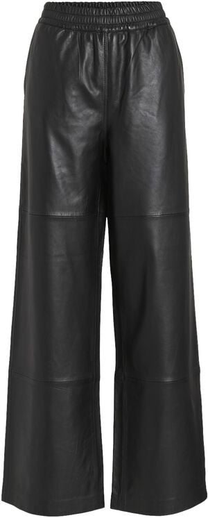 ROUISABEL HW FL WF LEATHER TROUSER/