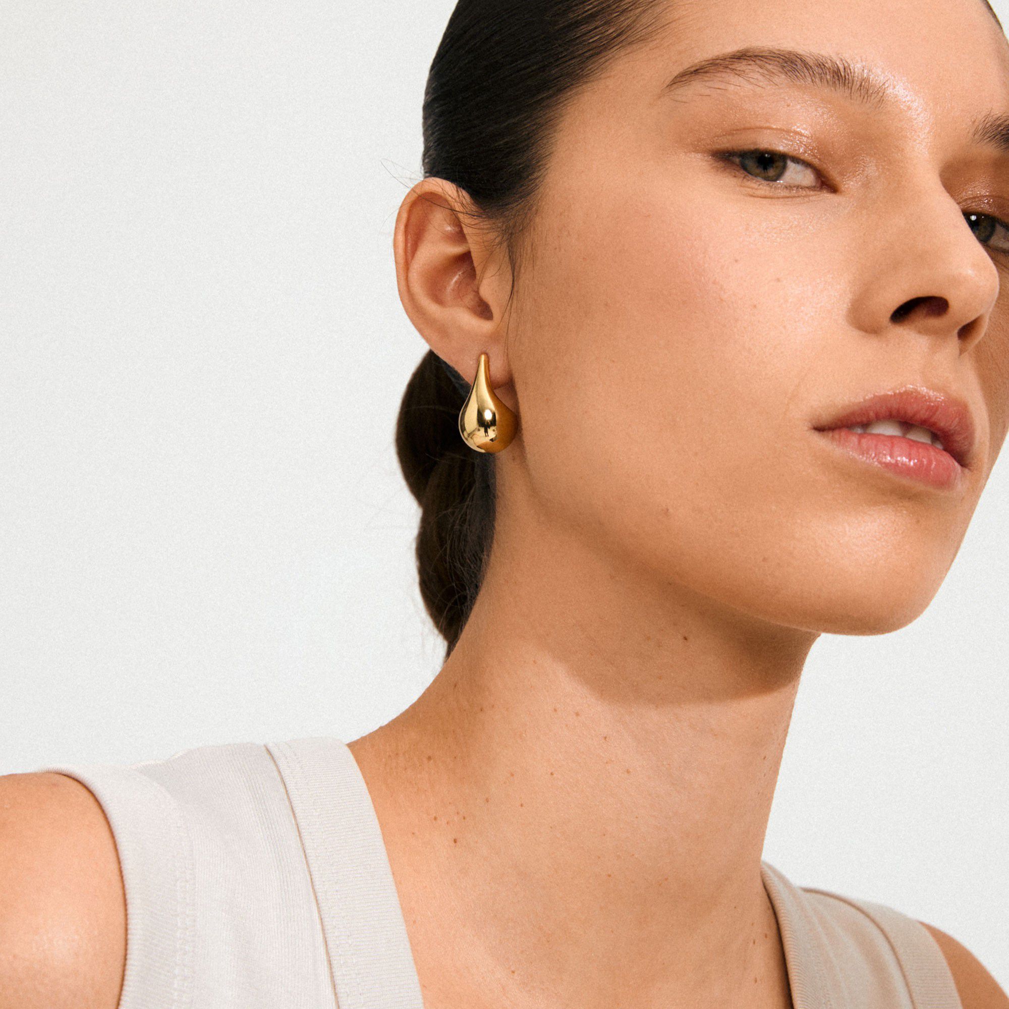 JUNIPER earrings gold-plated