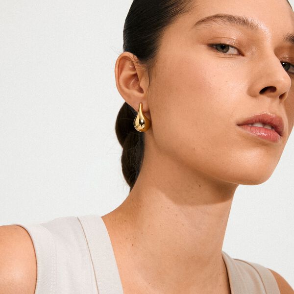 JUNIPER earrings gold-plated