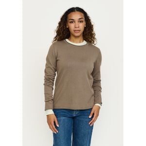 SRMarla O-neck Roll Edge Knit