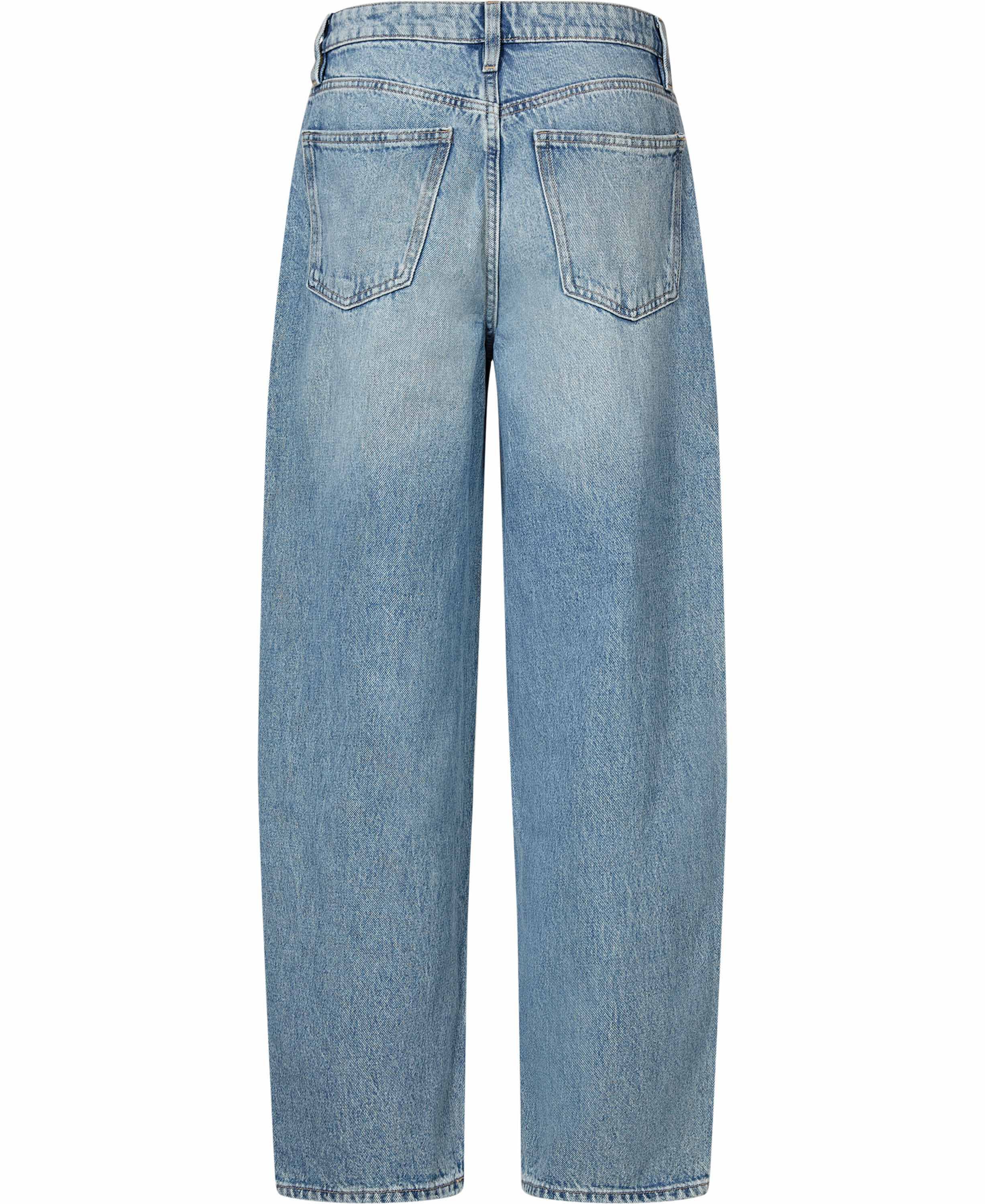 High-rise balloon jeans