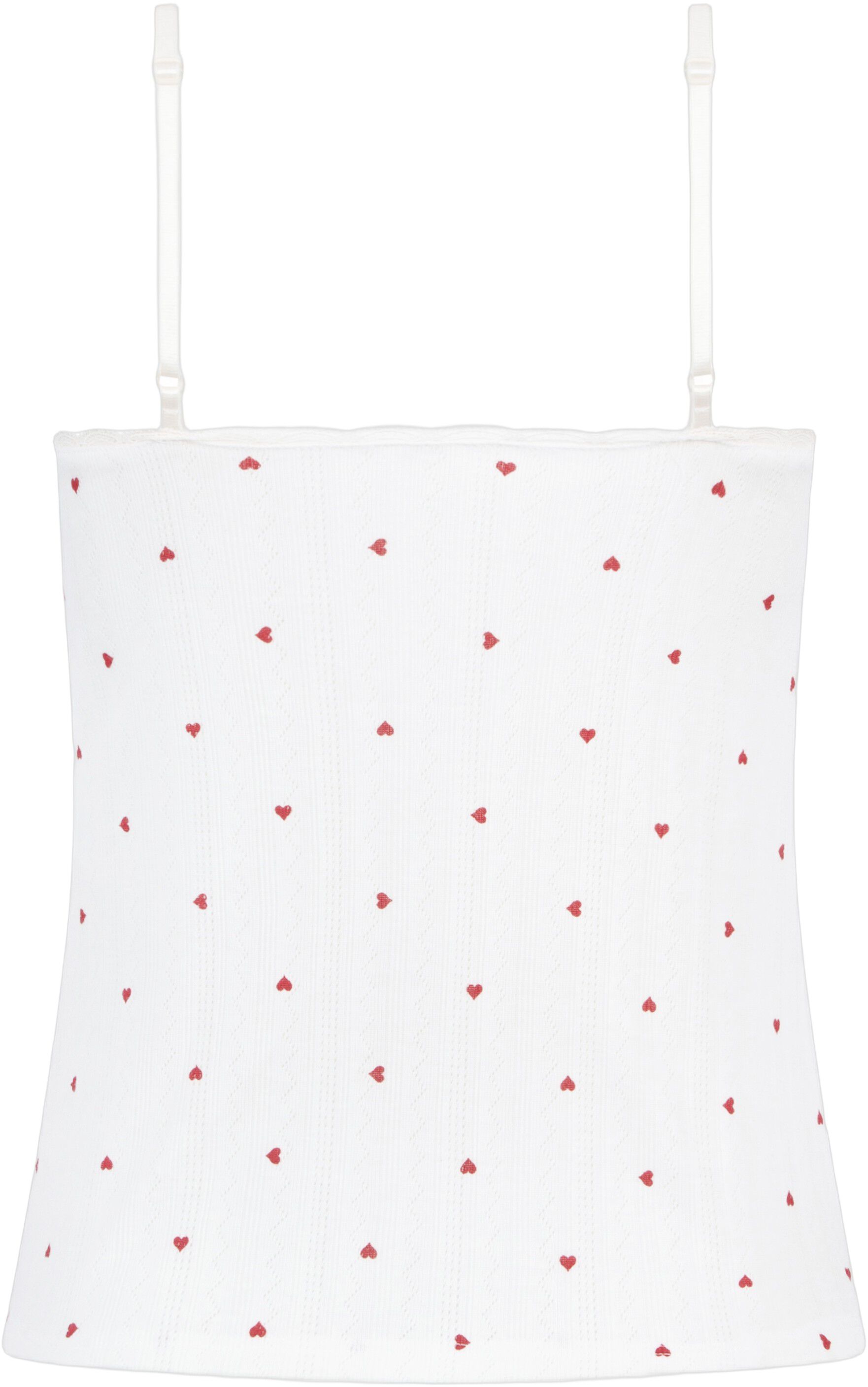 CAMI POINTELLE LACE HEART